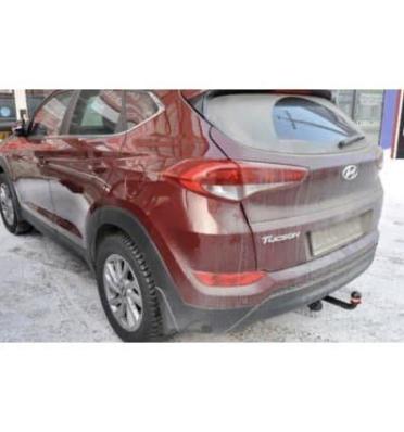 Фаркоп (ТСУ) для HYUNDAI Tucson III (TL) 2015-2018 съемный шар на двух болтах 1.6тонны Босал