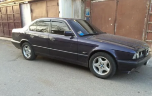 Дефлекторы окон (ветровики) BMW 5 Sd (E34) 1988-1995"EuroStandard" (БМВ Е34) Кобра Тюнинг