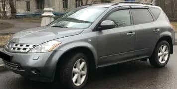 Дефлекторы окон (ветровики) Nissan Murano I (Z50) 2002-2008"EuroStandard" (Ниссан Мурано) Кобра Тюнинг